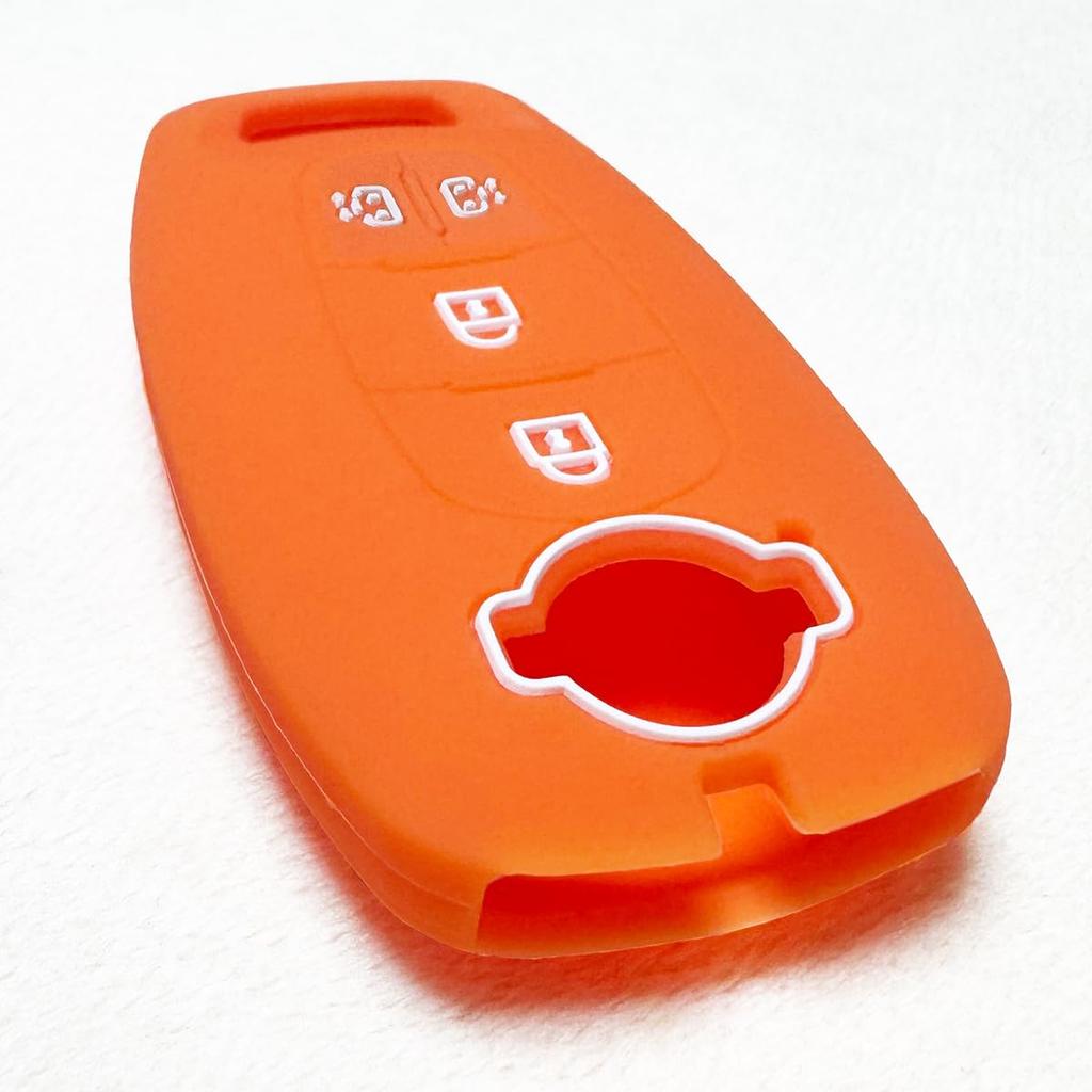 [IKT] Силиконовый чехол для смарт-ключей для автомобилей Nissan с 4 кнопками/Serena (2023~)/Льюкс (2023~)/и т. д. Эксклюзивный дизайн и идеальный размер