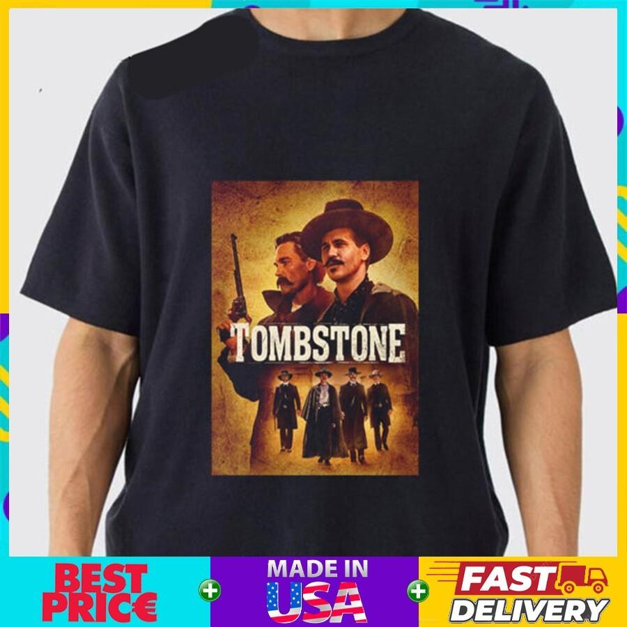 RIP Val Kilmer Film Star Actor Tombstone Movie Unisex T-Shirt Size S-4XL
