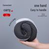 Portable U-Shaped Memory Foam Travel Pillow with Hood for Neck Support