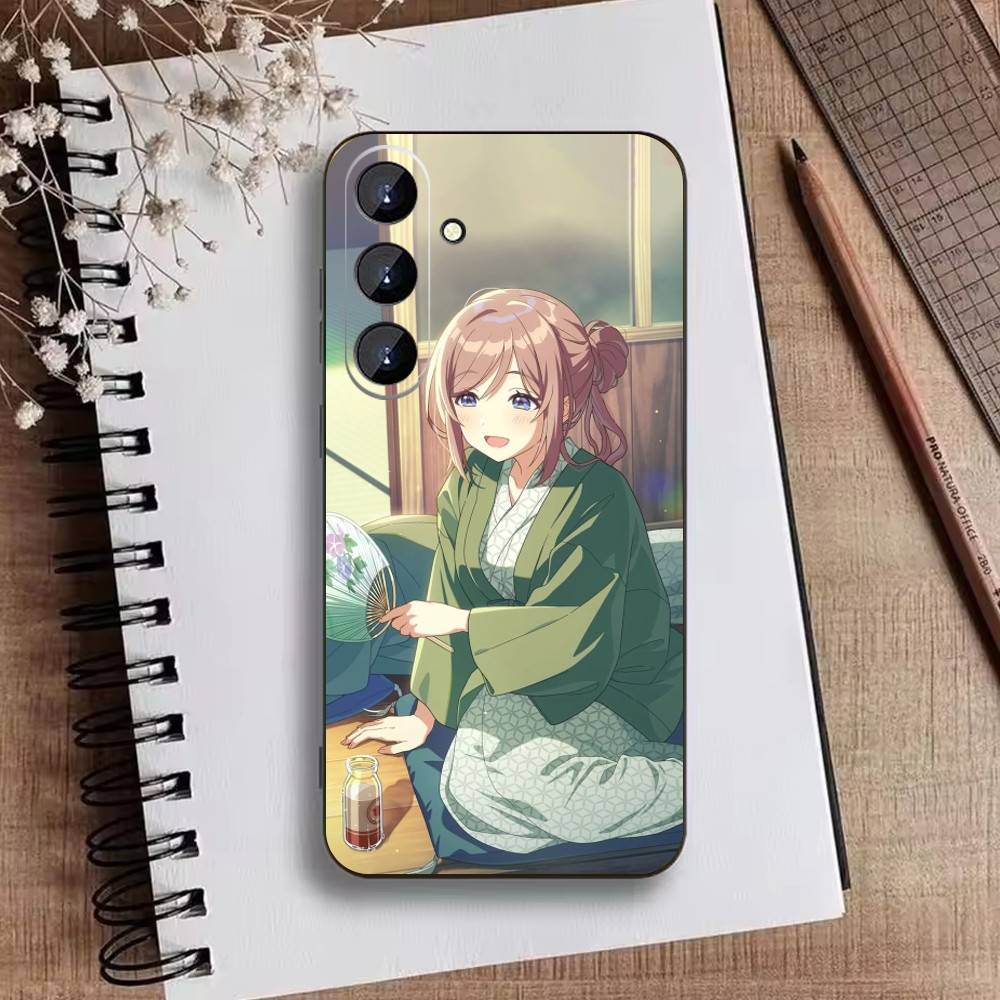 Чехол для телефона Love Live Накасу Касуми для Samsung Galaxy A73, 21, 22, 32, 71, 53, 52, 51, 80, 5G Мягкий Черный Чехол
