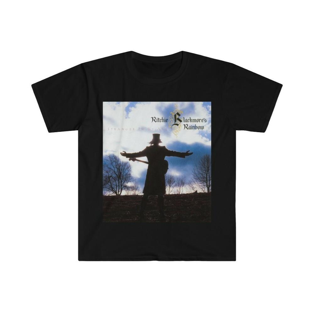 Unisex Soft Cotton T-Shirt. Ritchie Blackmore's, Rainbow Unisex T-Shirt