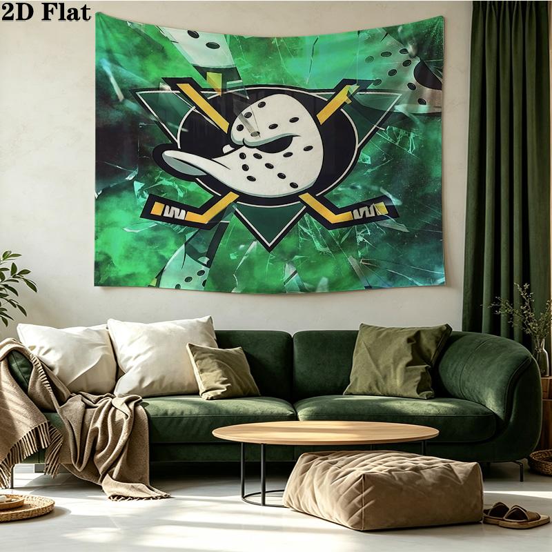 Mighty Ducks Printed Tapestry – Wall Hanging for Bedrooms, Dorms, and Home Decor