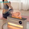 Новый увлажнитель воздуха Flame Rock 260 мл, большая емкость, ароматизатор с эфирным маслом, часы, красочные ночные огни Flame Abiment