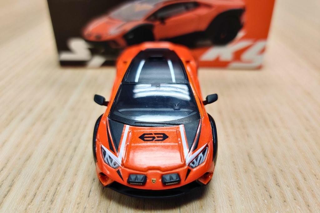 TINY x sparky 1/64 Lamborghini Huracan Sterrato (оранжевый)