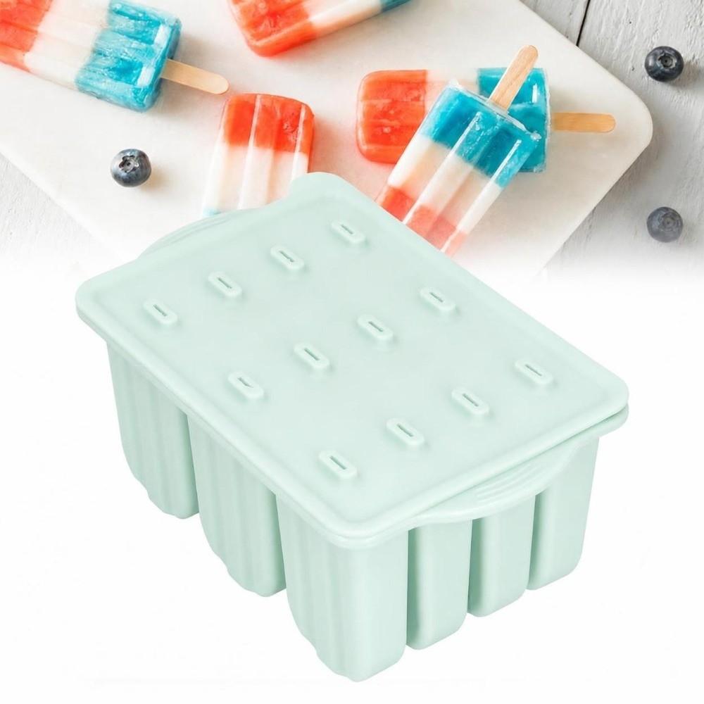 Easy-Release Silicone Ice Cream Molds Silicone Ice Cream Maker Molds Summer Dessert Making