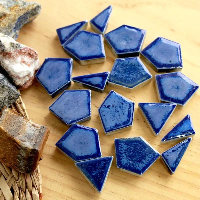 100 г Сделай сам Керамическая мозаика Стеклянное зеркало Украшения ручной работы Плитка Настенные поделки Цветной кристалл для декоративных материалов cerh1