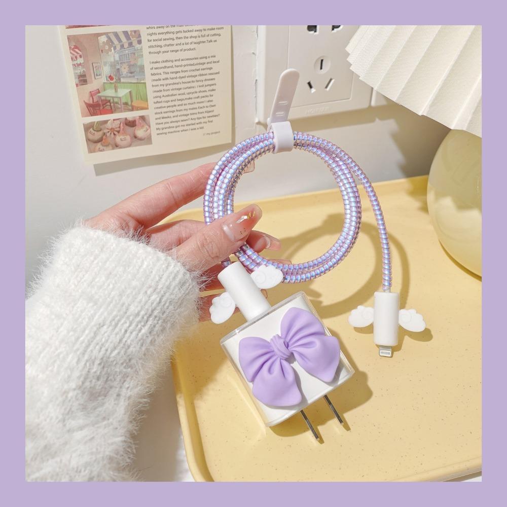 18/20 Вт устройство намотки проводов для передачи данных, аксессуары для линии передачи данных, защитный чехол для зарядного устройства для IPhone