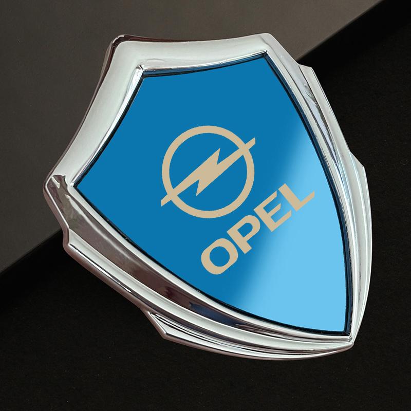 kybf4 3D Car Stickers Cool Metal Badge Car Logo Emblem Sticker Decal For opel astra j corsa d astra astra k vectra bvectra b insignia