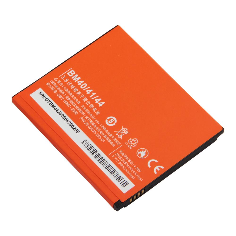 НОВЫЙ Сменный Аккумулятор Для XiaoMi Redmi 1S 2 2A BM40 BM41 BM44 Аккумулятор Телефона 2080 мАч