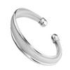Silver -Plated Fashion Bracelet Dual Light Edge Edge Edge Female