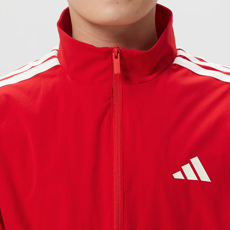 adidas Мужская повседневная спортивная куртка с воротником-стойкой