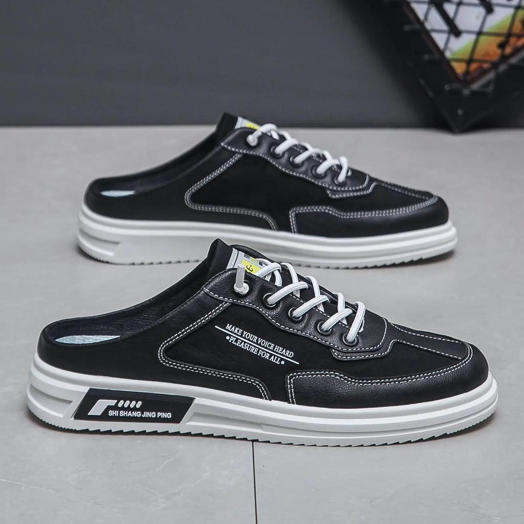 Сандалии мужские мюли повседневные тапочки для мужчин получешки лето 2024 стиль дизайнер роскошь оригинал распродажа eva дешево ликвидация весело