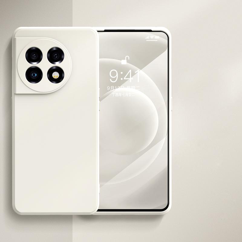 Для OnePlus 11 Чехол квадратный жидкий силиконовый протектор объектива камеры Мягкий чехол для OnePlus 11 One Plus 11 OnePlus11 Противоударный чехол