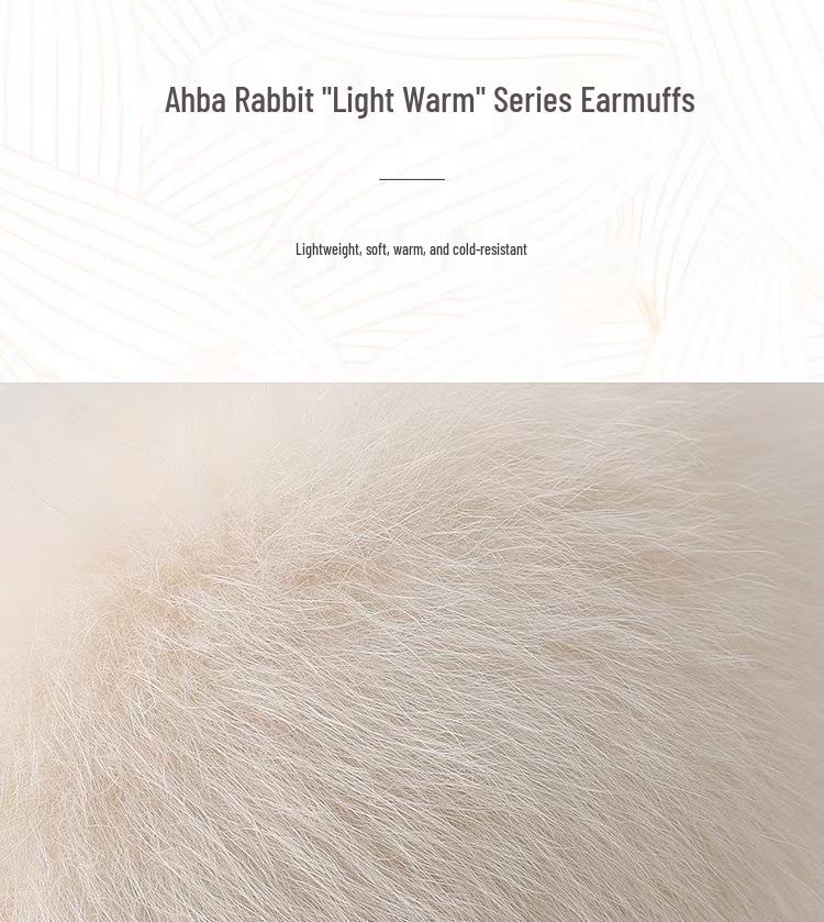 High-Density Fleece Earmuffs - Thick & Long Plush Winter Ear Warmers, Windproof for Northern Outdoor Use