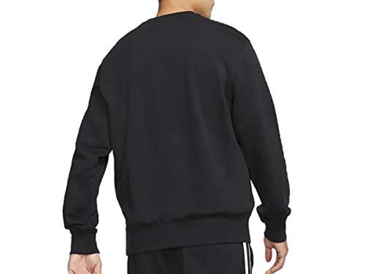 Nike Свитшот из махрового трикотажа Club BV2667 010 S Черный/Белый