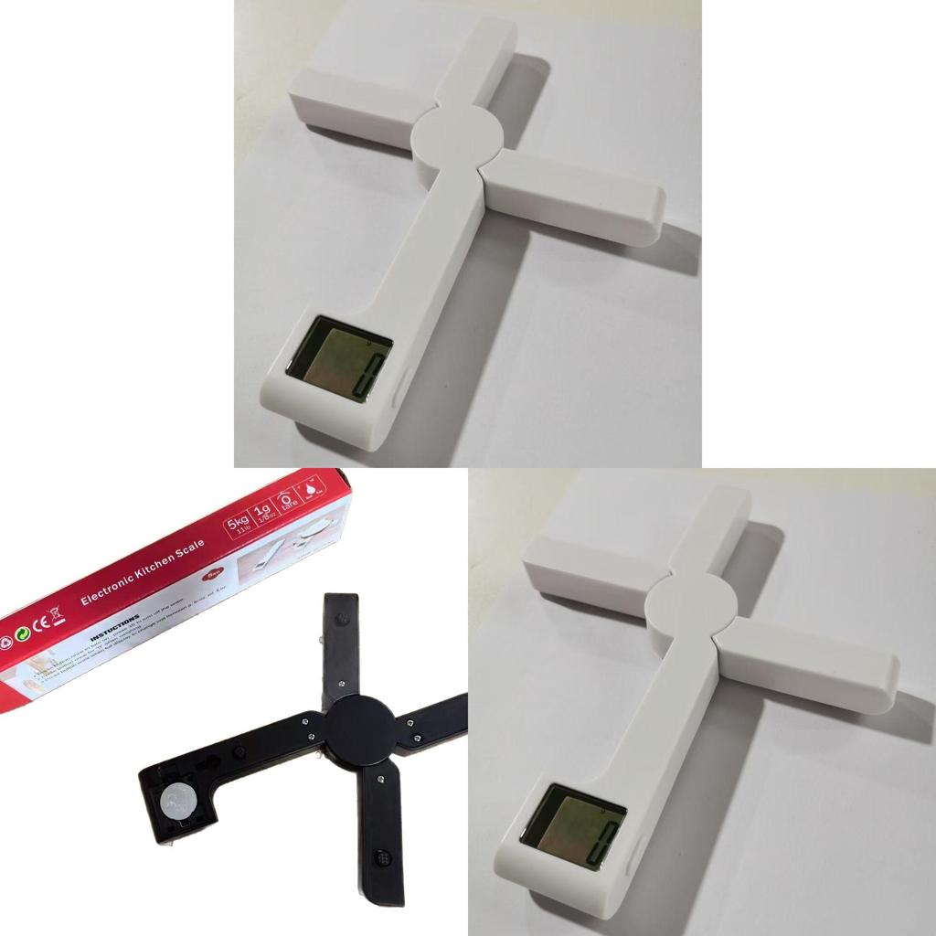 Multi Functional Digital Kitchen Scale With Foldable Design For Home Baking And Cooking