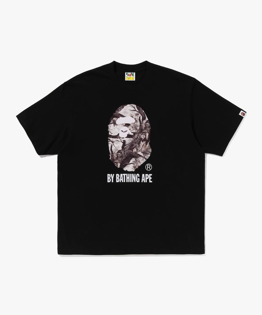 Футболка свободного кроя Beipeu Tree Edge Camo от Bathing Ape (M) черный