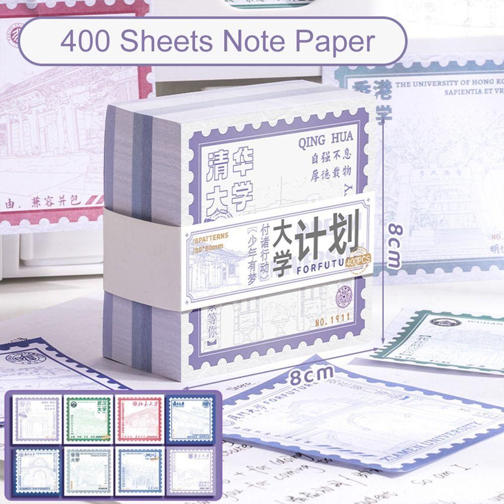 400 листов нелипкой бумаги для заметок Capybara Kawaii Memo Notepad Letterpad Memo Reminder Paper Gift