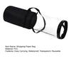 Wrapping Paper Storage Bag Waterproof Clear Wrapping Paper Holder Gift Wrap Protection Bag with Handles