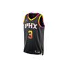 Spliced Logo Basketball Jersey Phoenix Suns 2022-2023 Season Chris Paul #3 Men Tops Black DO9540-010