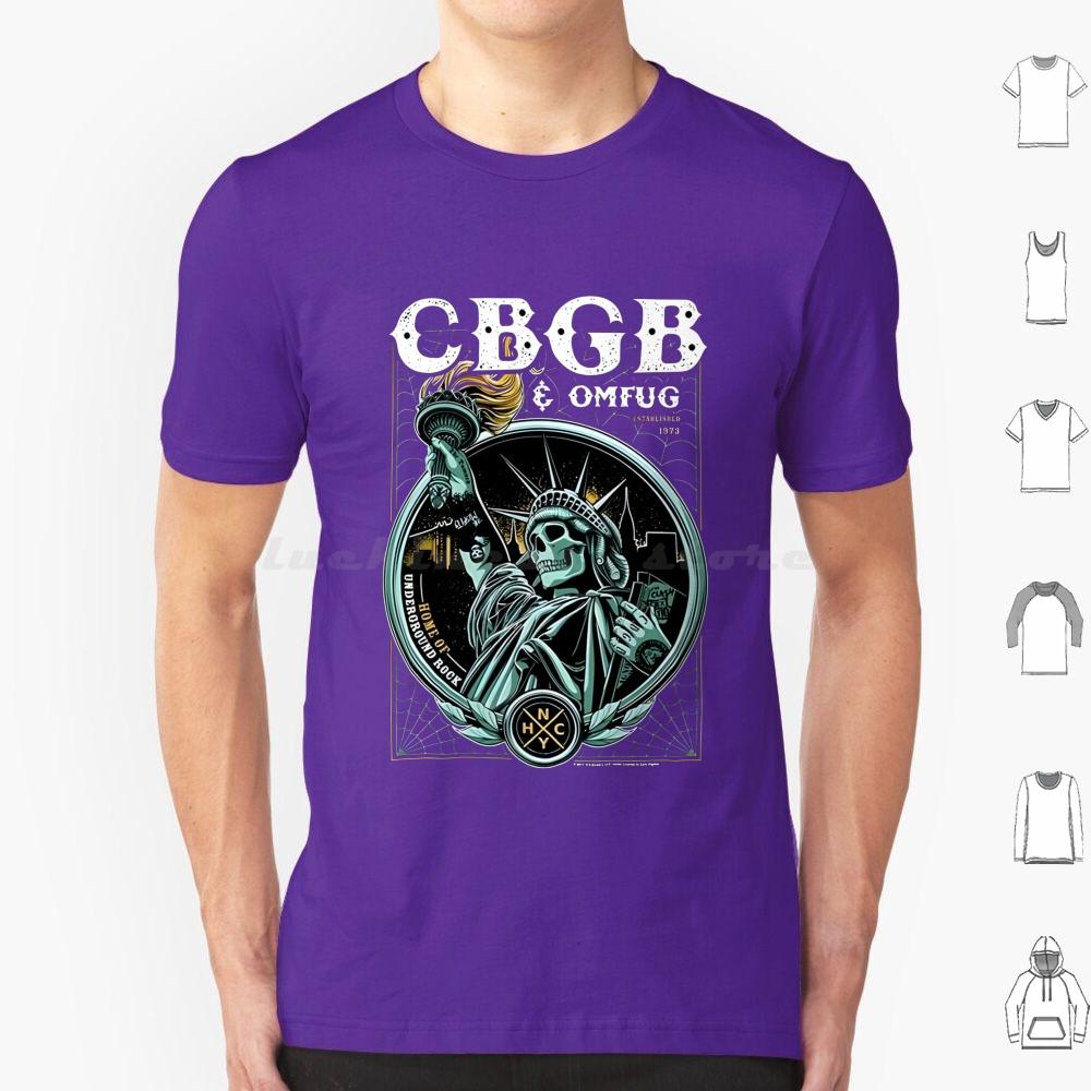 Cbgb Home Underground Rock T Shirt 6xl Cotton Cool Tee Home Music Club Cbgb Omfug Underground Punk Blues Bands Record Country