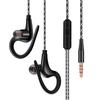 3.5mm Sport Earhook Headphone HiFi Stereo Earphone Running Bass Headset with Mic