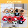 Adorable Mini Cat Plush Keychain Soft Pp Cotton Cute Cartoon Animal Design