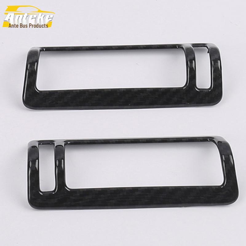 Подходит A6L Задняя декоративная рамка воздуховыпускного отверстия средней стойки и защитная крышка