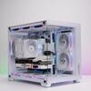 Prism 4RS ARGB CPU Case Fan 120mm Infinity Mirror Design 5V 3PIN Motherboard Lighting Sync 4PIN PWM 800-1800RPM Case Cooler Fan