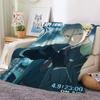 3D Print Anime Spy Family Blanket Soft Sofa Cover Throw Anya Blanket Fleece Tapestry Warm Bed Blankets for Bedroom Couch