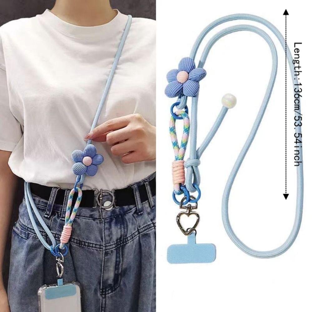 Adjustable Mobile Phone Lanyard Multi-functional Mobile Phone Neck Strap Daily Carry