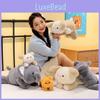 Dog Elephant Bear Plush Toy Cartoon Stuffed Doll Bedroom Decoration Gift Kids