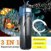 5W UV Sterilizer Submersible Oxygen Pump Filter Water Cycle Aquarium Fish Tank Internal Filter Fish Tank Water Pump