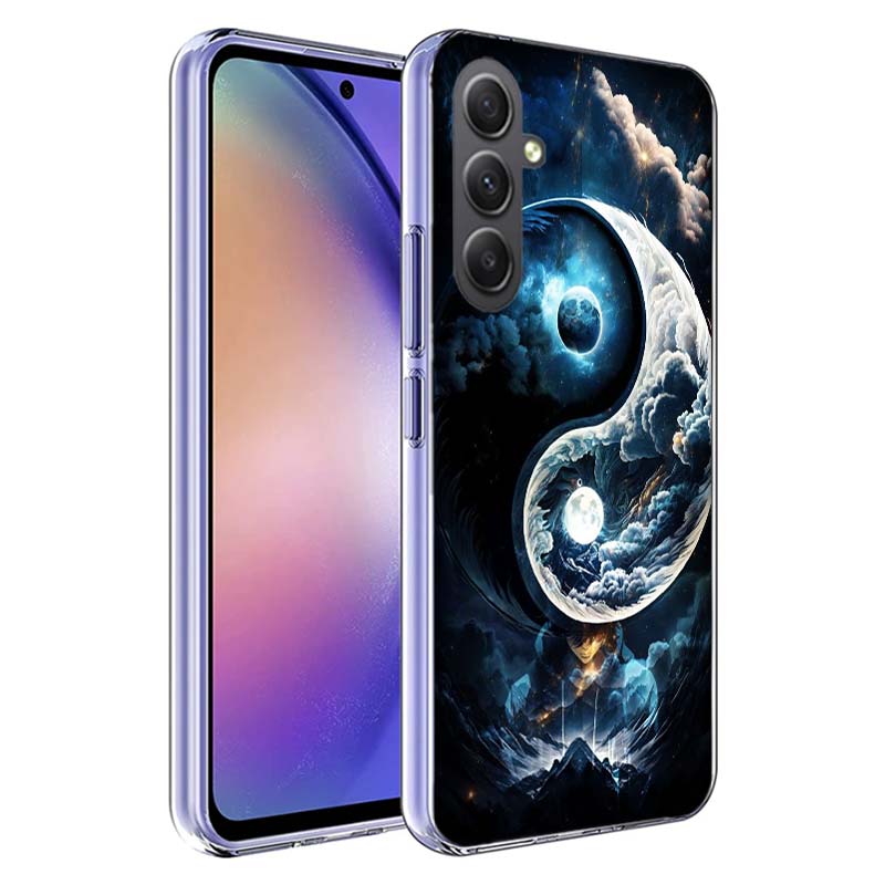 Баланс Стихий Вечный Чехол-Телефон Инь-Ян для Samsung A17 A37 A57 A07 A16 A26 A36 A56 A06 A02S A12 A22 A32 A52S A04S A