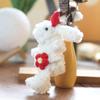 Plush Doll Cute Bunny Stuffed Animal Keychain Bag Charm Gift For Kids Girls