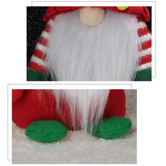 Рождественский гном безликий старик фигурка креативное украшение для камина праздничное семейное украшение-гном для каминной полки, стола, центра, тумбы под телевизор