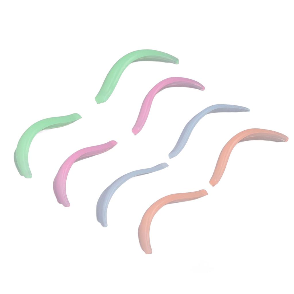 8 пар силиконовых валиков для ламинирования ресниц 4 размеров, многоразовые бигуди для завивки, инструменты для макияжа и красоты, не требующие клея, подушечки для ламинирования ресниц