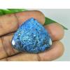 64Cts. Натуральный лазурит груша лечебный кристалл кабошон россыпью драгоценный камень 35X30MM SK-3855