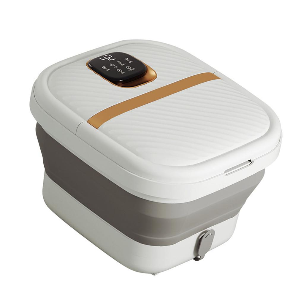 Массажер для ног с подогревом PP TPE складная электрическая ванна для ног с массажным роликом для R