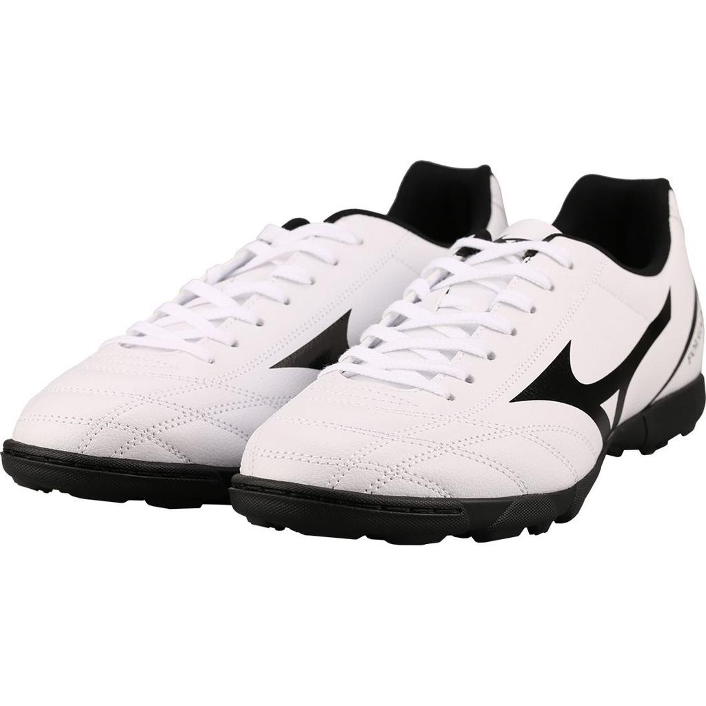Mizuno Folgado AS Широкие Низкие Топы TF (Резиновые шипы) Синтетическая кожа Амортизирующие Прочные Посадка Футбольные бутсы Мужские футбольные бутсы Белые P1GD189309