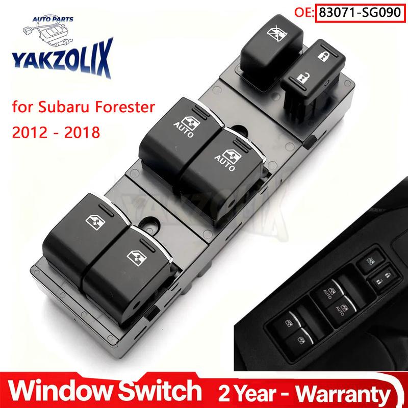 For Subaru Forester 2012 2013 2014 2015 2016 2017 2018 Front Left Master Power Window Switch 83071-SG090 83071-SG091 83071-SG092