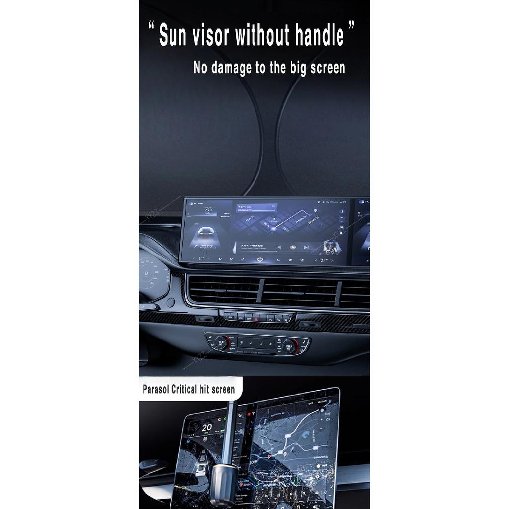 Car Front Windshield Sunshade Heat Insulation Sun Visor Summer Auto Accessories For BMW 5 Series G30 G31 2018~2023 2019 2020