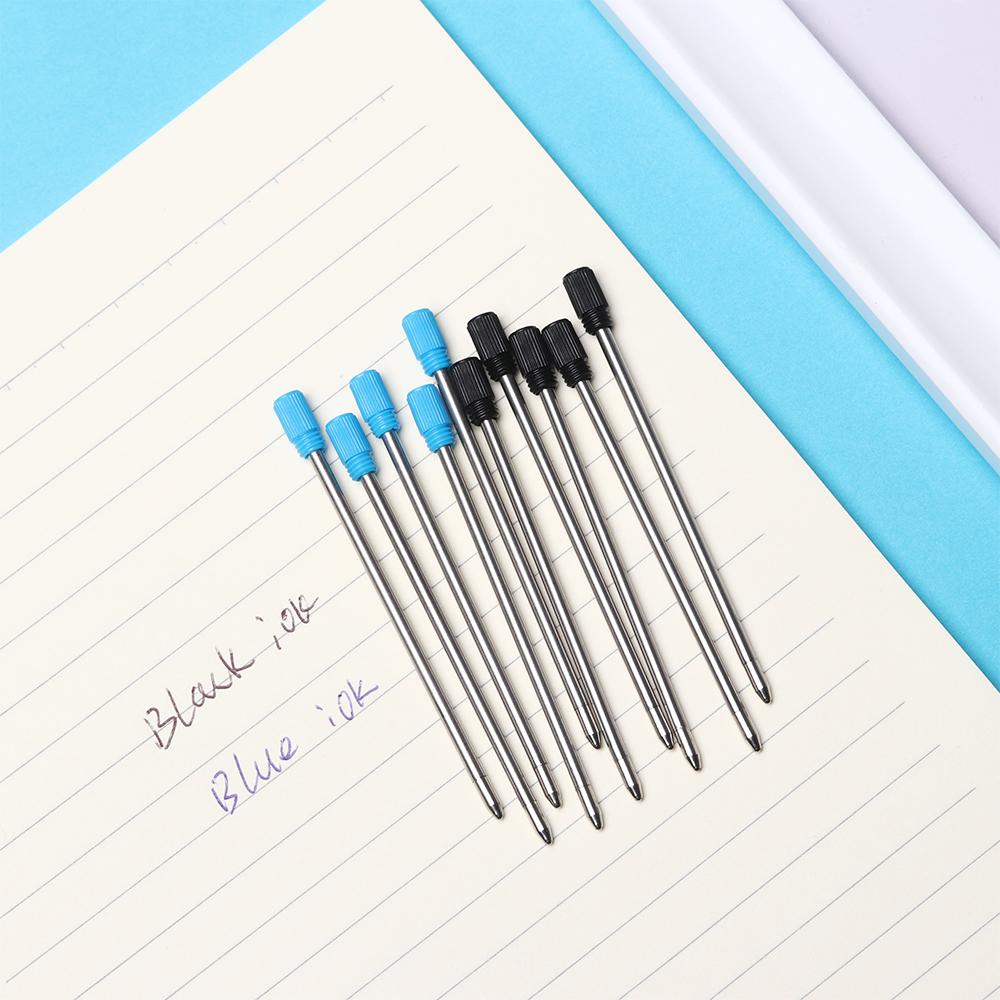 0,5 мм горячие принадлежности для письма Signature Medium Nib Core шариковая ручка сменные стержни синие/черные чернила металл