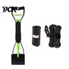 Large And Medium Dog Waste Scooper Pooper Scooper, Portable Pet Cleanup Tool with 20 Bags, Non Stick ABS Plastic Carry Case, Foldable for Yard, Lawn,