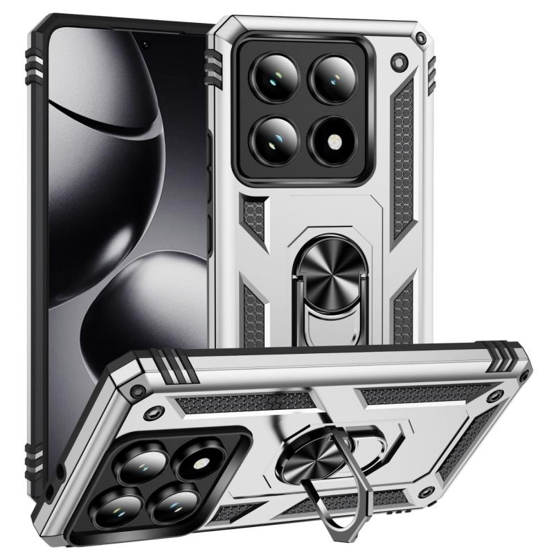 Armor Funda для Xiaomi 14T Pro 14T 5G Чехол Противоударный Чехол с Магнитным Кольцом-Подставкой для Mi 14T 14 T T14 14TPro Защитная Capa
