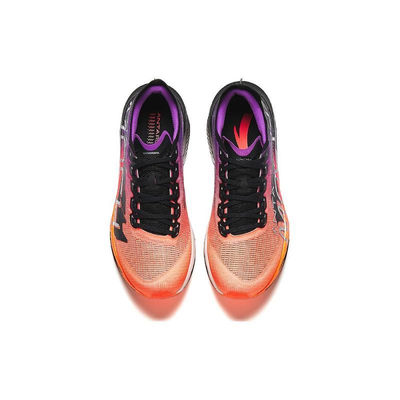 Anta Mach 4 PRO Амортизация Нескользящая Отдача Низкие Тренировочные Беговые Кроссовки Мужские Оранжево-Красные 112425584-9
