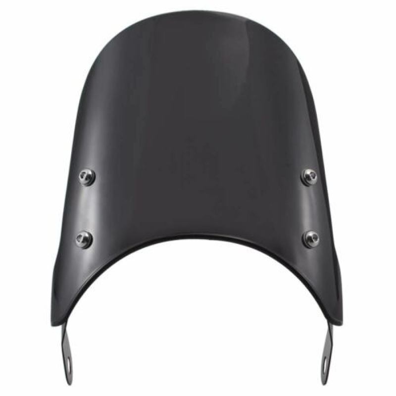 Черный/прозрачный мотоциклетный компактный спортивный ветрозащитный фара в стиле ретро на лобовом стекле