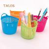 Beauty Portable Mini Plastic Stationery Cosmetic Desk Storage Basket Organizer Holder
