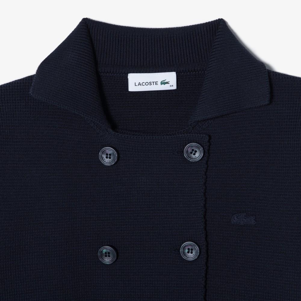 [lacoste] Women's Double Jacket-Style Cardigan AF190E-56GHDE