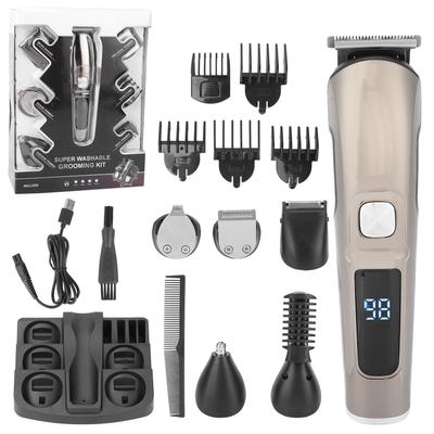 Набор аккумуляторных машинок для стрижки волос Водонепроницаемая бритва для усов Беспроводной высокий триммер
